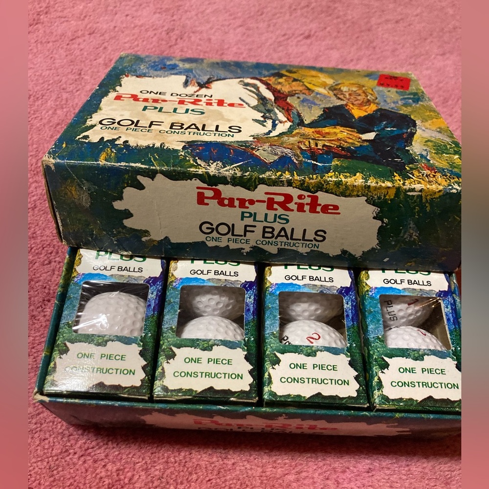 Vintage Par-Rite plus golf balls